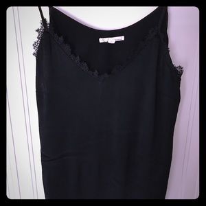 Anthropologie Floreat silk black Camisole Tank